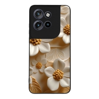 Θήκη Sonique 3D Flower Series για Motorola Edge 50 Neo 5G Λευκό