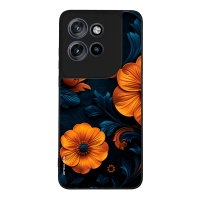 Θήκη Sonique 3D Flower Series για Motorola Edge 50 Neo 5G Πορτοκαλί 01