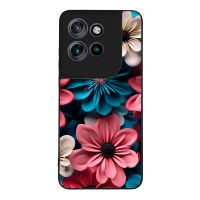 Θήκη Sonique 3D Flower Series για Motorola Edge 50 Neo 5G Ροζ 01