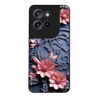 Θήκη Sonique 3D Flower Series για Motorola Edge 50 Neo 5G Ροζ 02