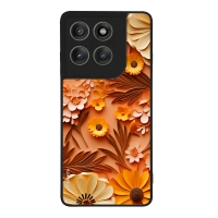 Θήκη Sonique 3D Flower Series για Motorola Edge 60 Pro 5G Πορτοκαλί