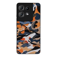 Θήκη Sonique Camouflage Army Series για Motorola Edge 50 Neo 5G Πορτοκαλί