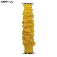 Λουράκι Scruncie Band Sonique για Apple Watch (38/40/41MM) Κίτρινο