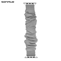 Λουράκι Scruncie Band Sonique για Apple Watch (42/44/45/49MM) Γκρι