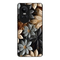 Θήκη Sonique 3D Flower Series για Oppo Reno10 Pro 5G Γκρι