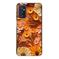 Θήκη Sonique 3D Flower Series για Samsung Galaxy M52 5G Πορτοκαλί