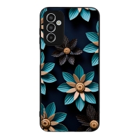 Θήκη Sonique 3D Flower Series για Samsung Galaxy M13 4G Γαλάζιο
