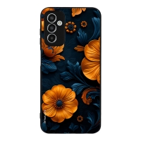 Θήκη Sonique 3D Flower Series για Samsung Galaxy M13 4G Πορτοκαλί 01
