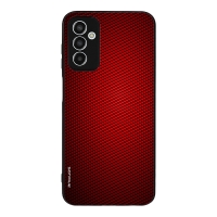 Θήκη Sonique Carbon Series για Samsung Galaxy M13 4G Κόκκινο
