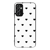 Θήκη Sonique Heart Series για Samsung Galaxy M13 4G Λευκό
