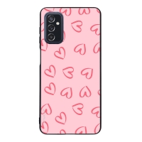 Θήκη Sonique Heart Series για Samsung Galaxy M52 5G Ροζ