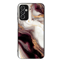 Θήκη Sonique Marble Series για Samsung Galaxy M13 4G Μπορντώ