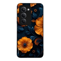 Θήκη Sonique 3D Flower Series για Xiaomi Redmi 15 4G / Redmi 15 5G Πορτοκαλί 01