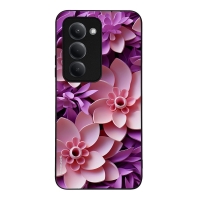 Θήκη Sonique 3D Flower Series για Xiaomi Redmi 15 4G / Redmi 15 5G Ροζ