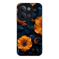 Θήκη Sonique 3D Flower Series για Xiaomi Redmi 15C 4G / Redmi 15C 5G Πορτοκαλί 01