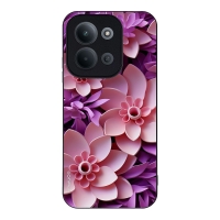 Θήκη Sonique 3D Flower Series για Xiaomi Redmi 15C 4G / Redmi 15C 5G Ροζ