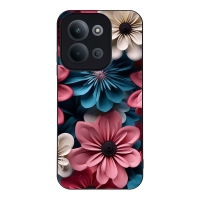 Θήκη Sonique 3D Flower Series για Xiaomi Redmi 15C 4G / Redmi 15C 5G Ροζ 01