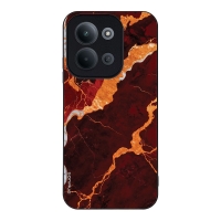 Θήκη Sonique Marble Series για Xiaomi Redmi 15C 4G / Redmi 15C 5G / Poco C85 4G Κόκκινο