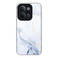Θήκη Sonique Marble Series για Xiaomi Redmi 15C 4G / Redmi 15C 5G Λευκό 02