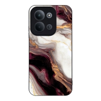 Θήκη Sonique Marble Series για Xiaomi Redmi 15C 4G / Redmi 15C 5G Μπορντώ