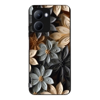 Θήκη Sonique 3D Flower Series για Realme C33 Γκρι