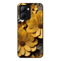 Θήκη Sonique 3D Flower Series για Realme C33 Κίτρινο