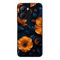 Θήκη Sonique 3D Flower Series για Realme C33 Πορτοκαλί 01