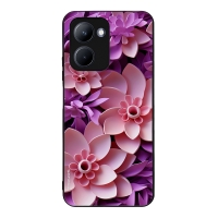 Θήκη Sonique 3D Flower Series για Realme C33 Ροζ