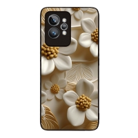 Θήκη Sonique 3D Flower Series για Realme GT 2 Pro Λευκό