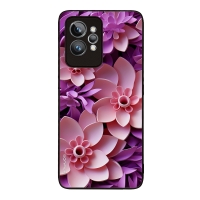 Θήκη Sonique 3D Flower Series για Realme GT 2 Pro Ροζ