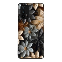 Θήκη Sonique 3D Flower Series για Realme GT 5G Γκρι