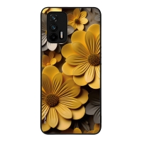 Θήκη Sonique 3D Flower Series για Realme GT 5G Κίτρινο