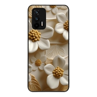 Θήκη Sonique 3D Flower Series για Realme GT 5G Λευκό