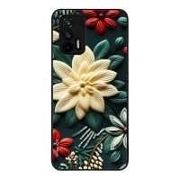 Θήκη Sonique 3D Flower Series για Realme GT 5G Πράσινο