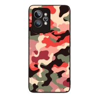 Θήκη Sonique Camouflage Army Series για Realme GT 2 Pro Κόκκινο