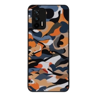 Θήκη Sonique Camouflage Army Series για Realme GT 5G Πορτοκαλί