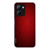 Θήκη Sonique Carbon Series για Realme Realme C33 Κόκκινο