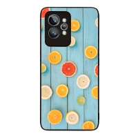 Θήκη Sonique Fruit Series για Realme GT 2 Pro Γκρέιπφρουτ