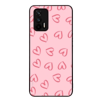 Θήκη Sonique Heart Series για Realme GT 5G Ροζ