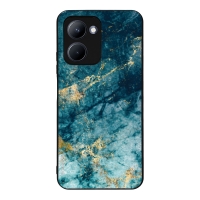 Θήκη Sonique Marble Series για Realme C33 Μπλε