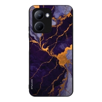 Θήκη Sonique Marble Series για Realme C33 Μωβ