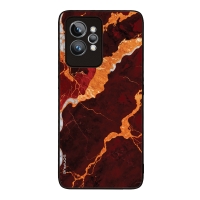Θήκη Sonique Marble Series για Realme GT 2 Pro Κόκκινο