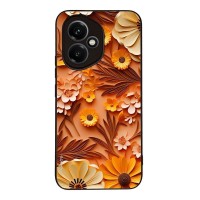 Θήκη Sonique 3D Flower Series για Honor 400 5G Πορτοκαλί