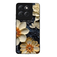 Θήκη Sonique 3D Flower Series για Motorola Moto G86 5G Εκρού