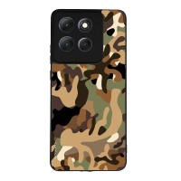 Θήκη Sonique Camouflage Army Series για Motorola Moto G86 5G Καφέ