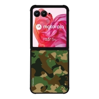 Θήκη Sonique Camouflage Army Series για Motorola Motorola Razr 50 Ultra Πράσινο