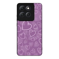 Θήκη Sonique Heart Series για Motorola Moto G86 5G Βιολετί