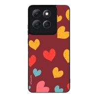 Θήκη Sonique Heart Series για Motorola Moto G86 5G Μπορντώ