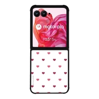 Θήκη Sonique Heart Series για Motorola Motorola Razr 50 Ultra Λευκό 01