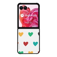Θήκη Sonique Heart Series για Motorola Motorola Razr 50 Ultra Λευκό 02